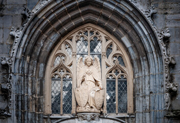 AACHEN, GERMANY. OCTOBER 04, 2020. Aachen cathedral.