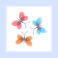 Slogan butterfly graphic spring summer design print fashion