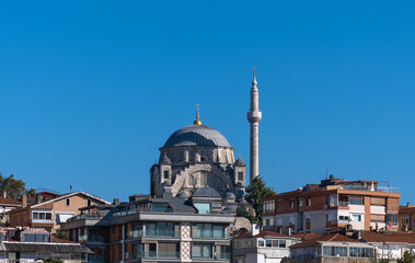 Fototapeta na wymiar Ayazma Mosque on the shore of the Bosphorus. istanbul, uskudar,