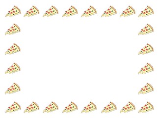 ピザのフレーム