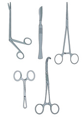 Surgery set of tools