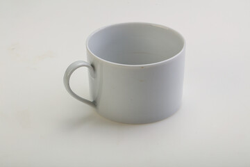Empty cup for tea or coffee
