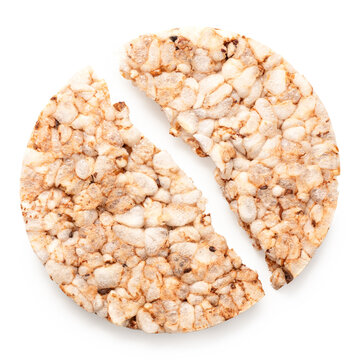 Puffed rice cake