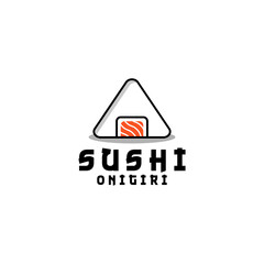 Fototapeta premium Sushi Onigiri Logo