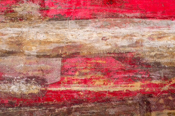 abstrakt gemalt Farbe rot Kunst hintergrund Wand