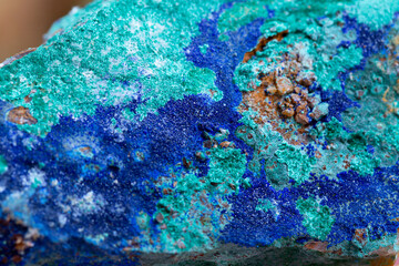 .azurite mineral specimen stone rock geology gem crystal