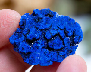 .azurite mineral specimen stone rock geology gem crystal