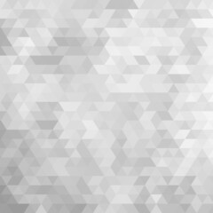 Gray triangular background. polygonal style. eps 10