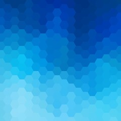 blue hexagon background. polygonal style. modern illustration. eps 10