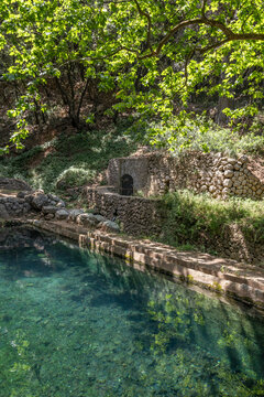 Font de Sa Menta, Estellencs, Mallorca, Balearic Islands, Spain