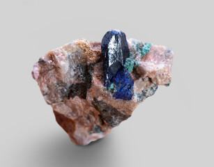 .azurite mineral specimen stone rock geology gem crystal