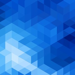 Abstract vector triangular background. polygonal style. blue pattern. eps 10