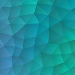 Obraz premium green and blue triangle background. vector geometric illustration. mock up advertising. template for presentation. eps 10