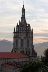 Church in the city of Bilbao