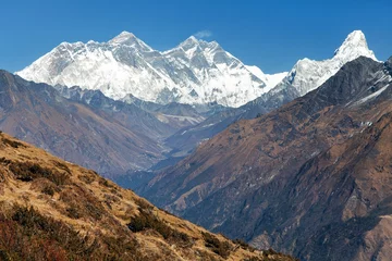 Photo sur Plexiglas Ama Dablam Mount Everest Lhotse Ama Dablam Nepal Himalaya mountain