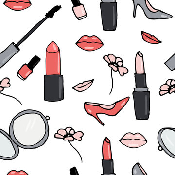 seamless vector pattern womens things