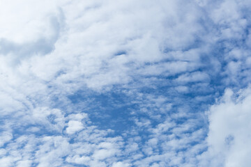 Blue sky on clear days background or texture.