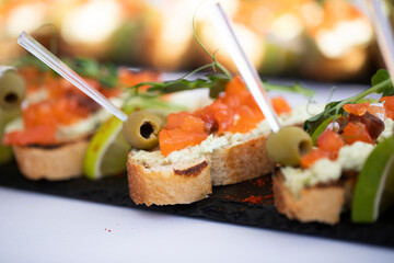 sushi on a plate