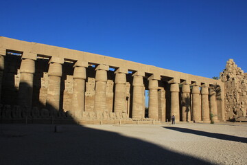 The art, life, statues, monuments, sphinxes, deserts, skies, and ruins of Luxor, Egypt