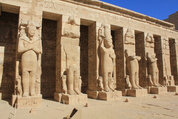 The art, life, statues, monuments, sphinxes, deserts, skies, and ruins of Luxor, Egypt