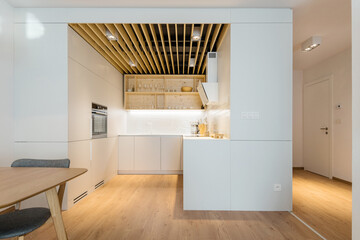 Kitchen interior of modern apartment