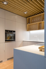 Kitchen interior of modern apartment
