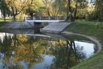 bridge in the park