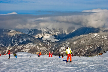 Courchevel Three Valleys Ski Resort French Alps France