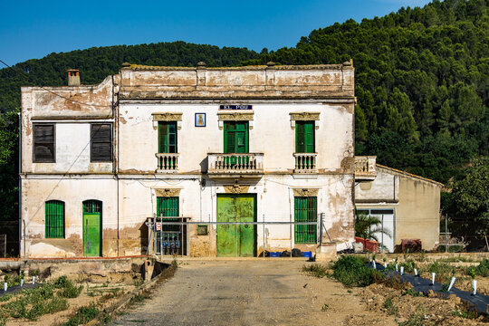 Casa antigua en medii de la herta valenciana