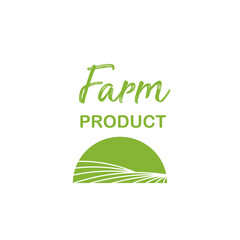 Eco farm product logo