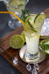 Glasses of wine on a black background.