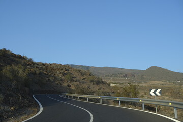 road in the mountains