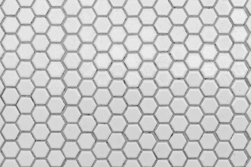 Pattern clean grid uneven design. White ceramic tiles texture background. White background and...