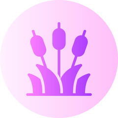 Reeds gradient icon
