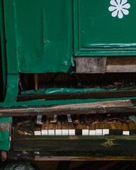 train on the railway