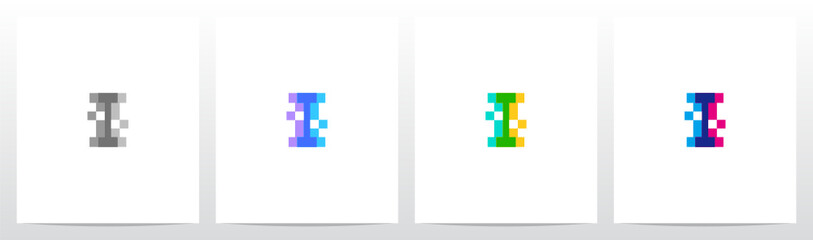 Merge Overlay Letter Logo Design I