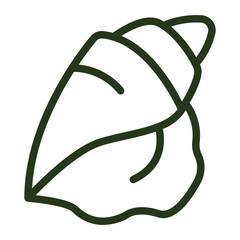 Shell line icon