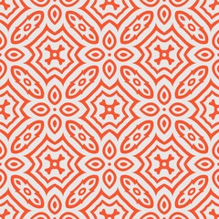 Two colors seamless abstract shape. Simple pattern ornament background