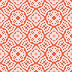 Two colors seamless abstract shape. Simple pattern ornament background