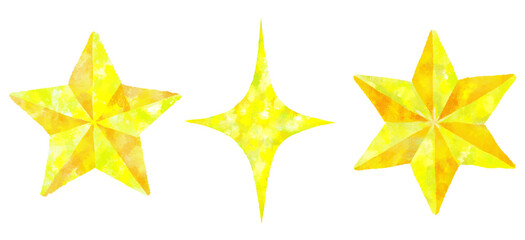 星　手描き　セット