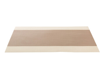 Empty Asian Food Background. place mat on wooden background perspective view with copy space flat lay