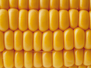 ripe yellow corn as a texture
