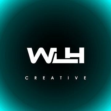 WLH Letter Initial Logo Design Template Vector Illustration