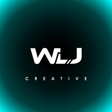 WLJ Letter Initial Logo Design Template Vector Illustration