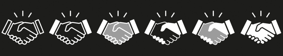 HANDSHAKE ICON © kazy