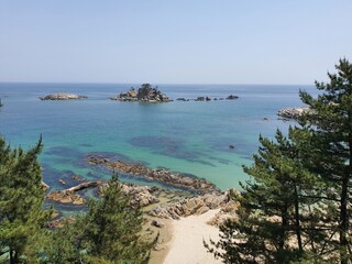 Naklejka premium Outdoor Scenery in South Korea