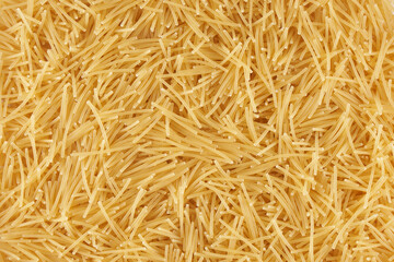 Small noodles background, pasta and macaroni