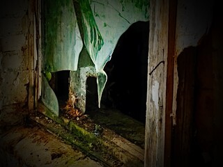 old abandoned building