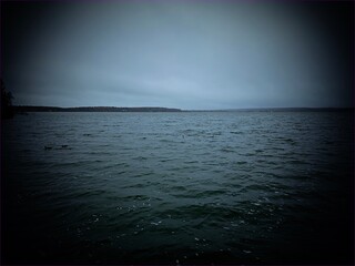 moonlight over the sea