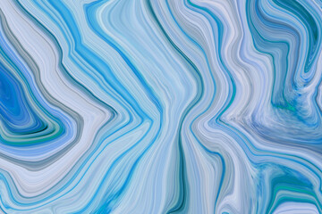 Marble ink colorful. Blue marble pattern texture abstract background. can be used for background or wallpaper